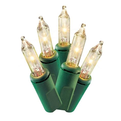 Walmart Inc Holiday Time 100 Clear Mini Lights .